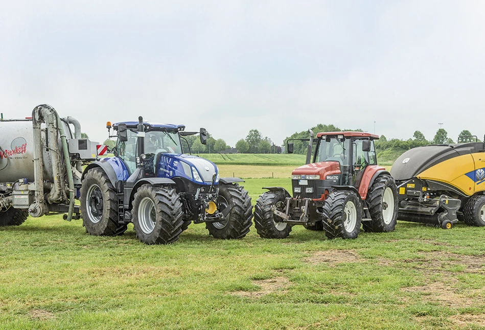 Używane profi: New Holland T7.315 contra New Holland G 190