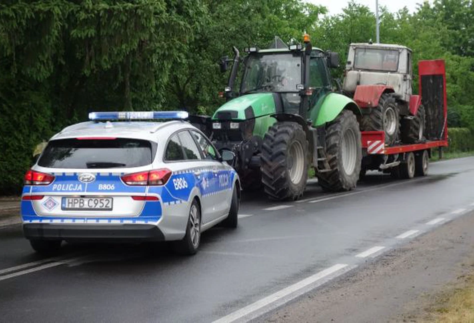 Brawo! Policja odzyskała skradziony ciągnik rolniczy