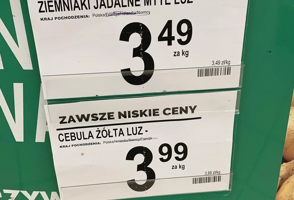 Markety bawią się w zgaduj-zgadula z ziemniakami polskimi i francuskimi