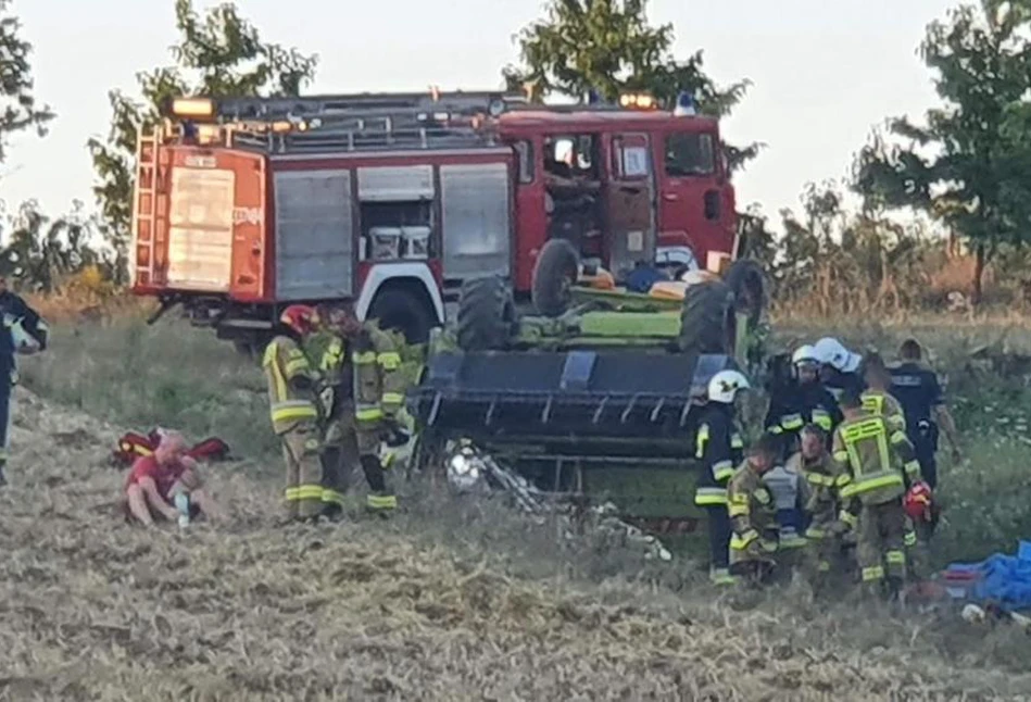 Kolejna TRAGEDIA podczas żniw: 41-latek przygnieciony przez kombajn