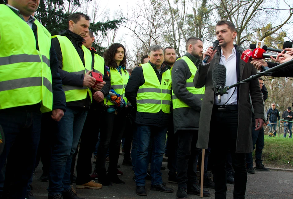 Echo protestów Agrounii w Sejmie