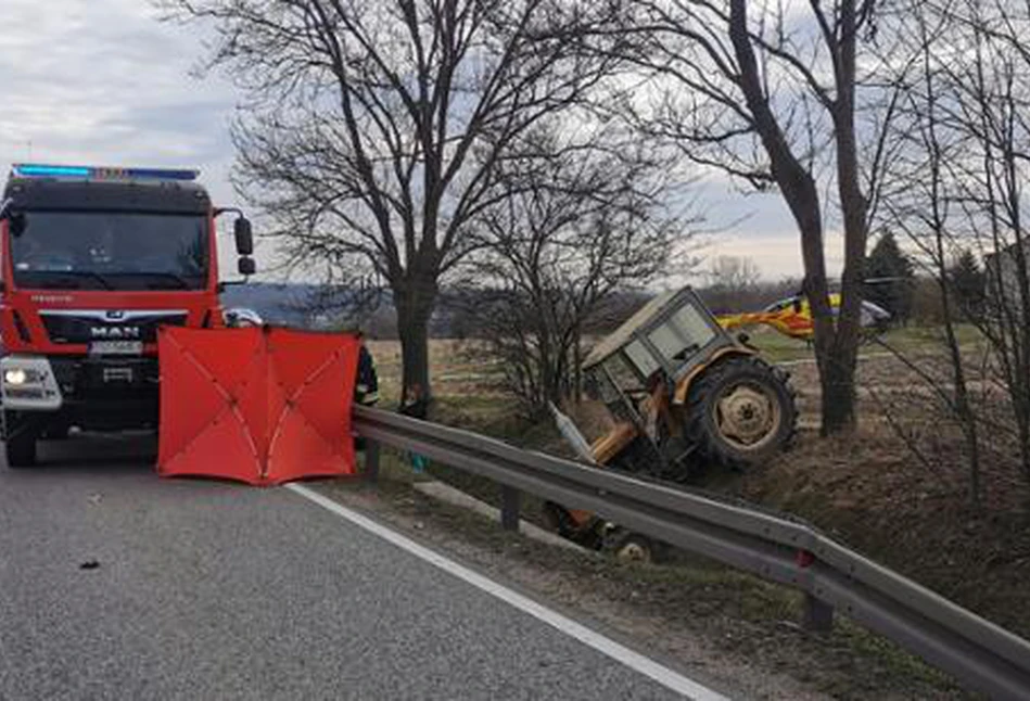 Rolnik zasłabł za kierownicą Ursusa. Ratowało go LPR