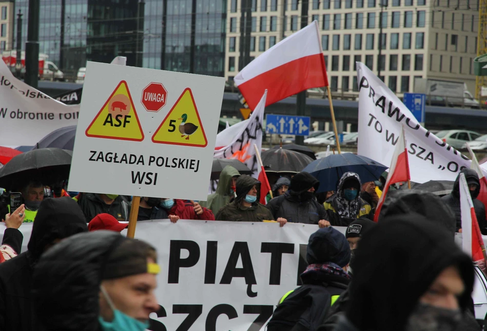 Protesty rolników: AgroUnia zapowiada blokadę Warszawy